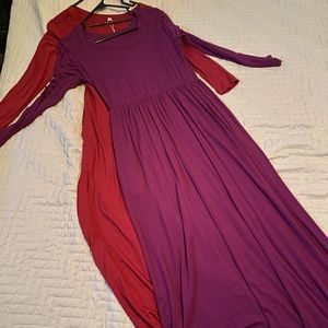 Auselily maxi-dress like-new with POCKETS!